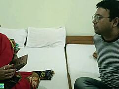 impotent husband watches his hot indian wife get fucked hard!