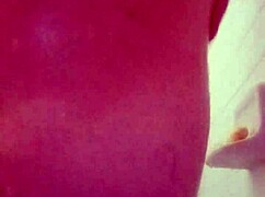 Steamy shower gets me so wet