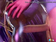 Chun li's tight pussy gets pounded hard in street fighter 3d hentai asmr animation