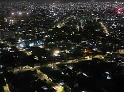 submissive recife newbie squirts wildly new year's eve on huge cock