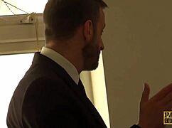 busty british milf amy gets bent over and dominated hard by pascal white in rough session