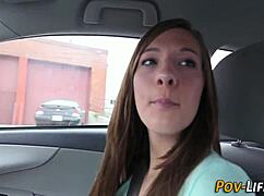 hot teen bends over for intense pov doggystyle pounding