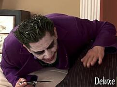 katwoman madelyn marie takes big cocks in wild group fuck