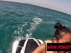 HORNY ASIAN WITH PERFECT BODY SUCKS COCK HARD DURING PUBLIC HOLIDAY BLOWJOB!