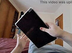 i couldn't resist that latina maid's creamy pussy seduced by massage in jeans flip flops