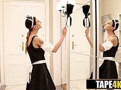 I got stuck cleaning as maid he fucked me face-down