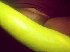 VILLAGE WIFE'S PUSSY STUFFED BY HUGE BOTTLE GOURD!