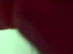 big dick guy carefully shaves his massive penis in bathroom mirror