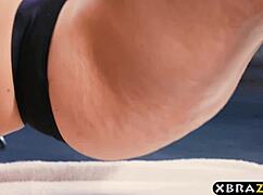 mandy muse's big ass anal wrecked after squats