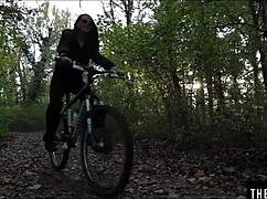 Country Girl Fingers Her Petite Pussy to Explosive Orgasm by the Warm Fire Glow