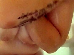 Steamy shower gets me so wet