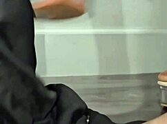 Cute Cocktease In Heels And Pantyhose Strokes Small Cock