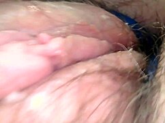 missionary lick leads to ultra closeup creampie in this weird usa fuck