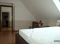 Hey babe just out shower and daddy's rock hard boner needs you now