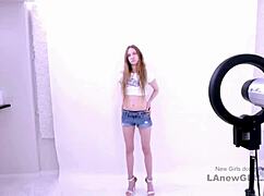 Hey producer you seducing this teenage model on sofa right now?