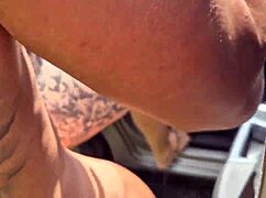 She Hitches a Ride, He Stops the Car for Wild Interracial Bush Fuck