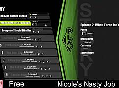 nicole's nasty job stirs my deepest erotic cravings intensely