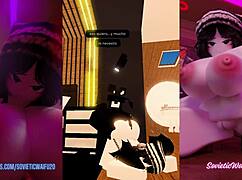 ROPORN - Liz Gets Fucked Hard Bent Over Doggystyle Cowgirl Creampie In Fan's House!