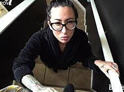 Lily Lane loves slurping and riding throbbing cocks till they explode