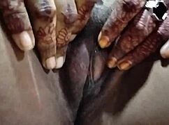 teasing homemade peek at curvy indian girl's huge natural tits