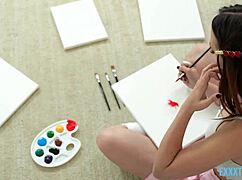 laya rae the petite teen beauty gets fucked hard by hung joey