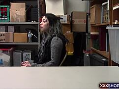 Petite Shoplifter Teen Caught Bent Over Punished Fucked Hard Doggystyle Reality