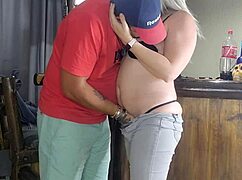 wanna see me pound his hot tattooed wife doggystyle while he's at work?