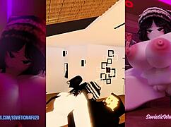 ROPORN - Liz Gets Fucked Hard Bent Over Doggystyle Cowgirl Creampie In Fan's House!