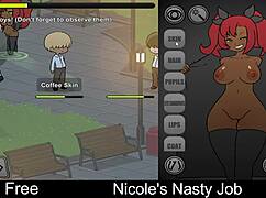 nicole's nasty job stirs my deepest erotic cravings intensely