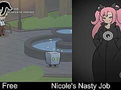 nicole's nasty job stirs my deepest erotic cravings intensely