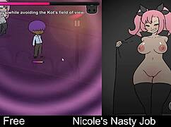 nicole's nasty job stirs my deepest erotic cravings intensely