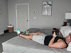 Hot New Blonde Teases Deep Wants Behind Scenes with Becky Summer