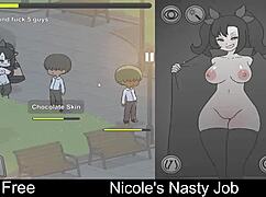 nicole's nasty job stirs my deepest erotic cravings intensely