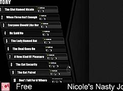 nicole's nasty job stirs my deepest erotic cravings intensely