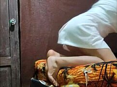 sexy latina stepdaughter begs daddy for intense anal filming session