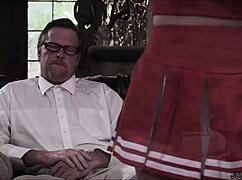 stepdad i gotta practice cheerleading on your cock