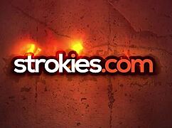 brunette gal ritchie's hairy beaver grinds cumshot from first pov handjob