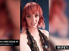 Wifey milf queen mirage rides huge bbc bent over while husband watches