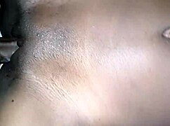 Watch this cute african teen's shaved tight pussy get roughly pounded homemade