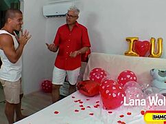 Lana Wolf Dumps Boyfriend for Curvy Big Tits Doggystyle Cowgirl Ride on Matt Bird's Huge Cock