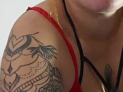 trying on lycra panties and fingering myself hard for everyone to see 😏🍑🔥