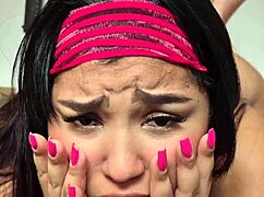 keilimar the latina prostitute gulps coffee then rides my cock like a slut