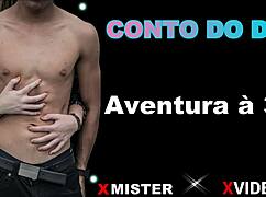 wanna join this wild brazilian amateur threesome adventure?