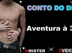 wanna join this wild brazilian amateur threesome adventure?