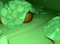 Stepson bangs stepmom hard sharing one forbidden bed