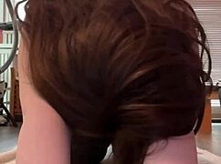 busty curvy mommy milf stretches yoga poses big tits ass tattoo tease!