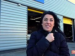 Sabrina milf takes two cocks in hot mmf threesome