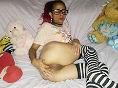 i help this brazilian milf fist her squirting pussy domination homemade