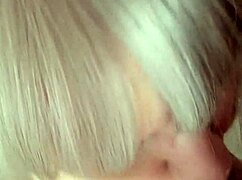 housewife sucks cock deep closeup homemade