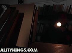 college bookworms selina bentz and kai fuck wildly in library urges 💋📚🍆